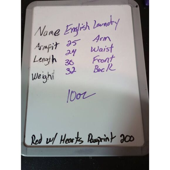 English Laundry Shirt Men's 17.5‎ Purple Button Front Long Sleeve - Picture 9 of 9